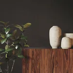 Ronald Redding Jute Weave wallpaper, color Brown, SKU GRL88387