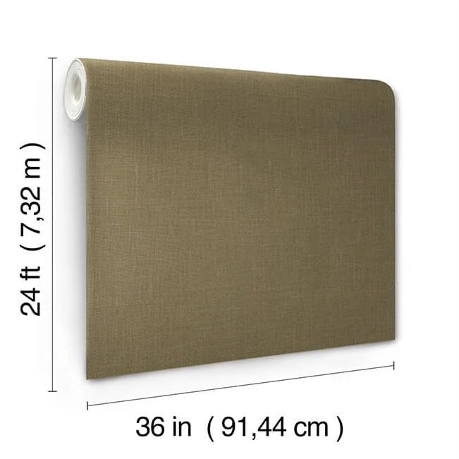 Ronald Redding Jute Weave wallpaper, color Moss, SKU GRL88384