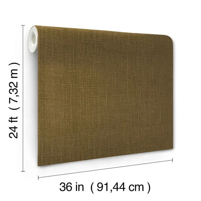 Ronald Redding Jute Weave - Mustard Wallpaper | Buy Online Ronald Redding Jute Weave wallpaper, color Mustard, SKU GRL88386