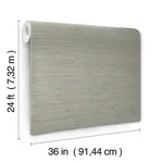 Ronald Redding Painted Hemp - Light Grey Wallpaper | Buy Online Ronald Redding Painted Hemp wallpaper, color Light Grey, SKU GRL88020