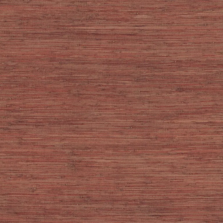 Ronald Redding Knotted Grass wallpaper, color Brick, SKU GV0233