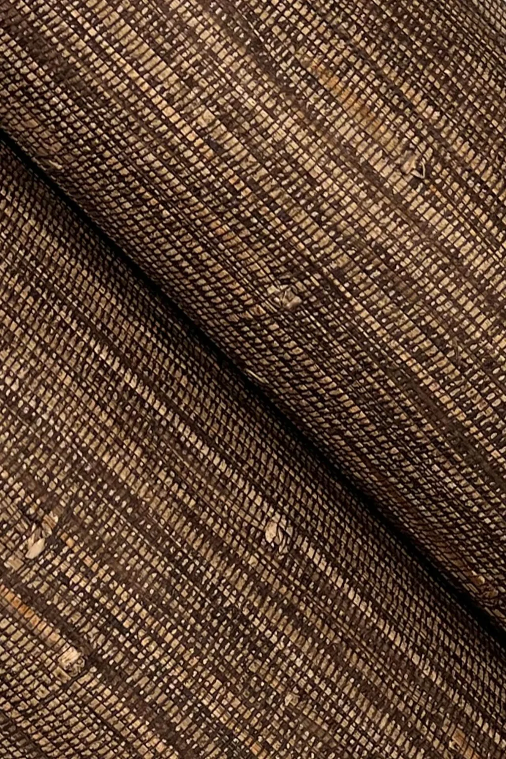 Ronald Redding Knotted Grass wallpaper, color Brown, SKU VG4437GV
