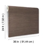 Ronald Redding Knotted Grass - Brown Wallpaper | Buy Online Ronald Redding Knotted Grass wallpaper, color Brown, SKU VG4437GV