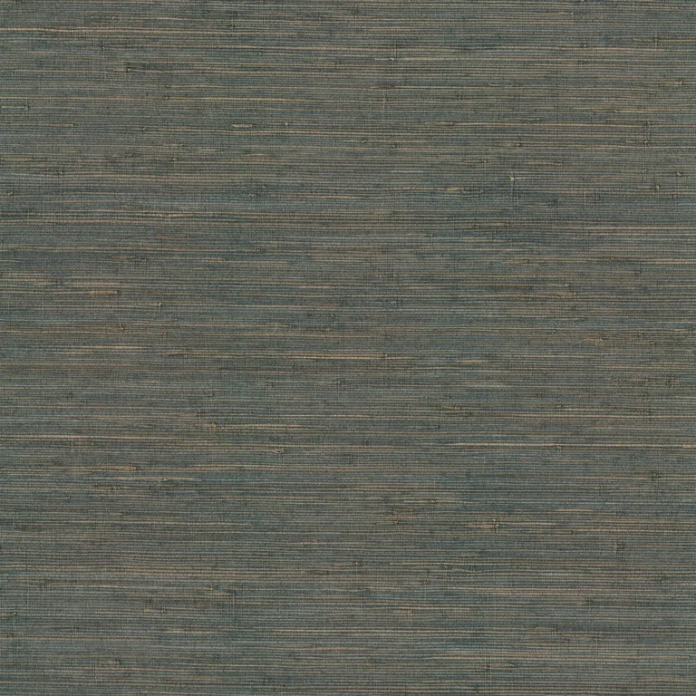 Ronald Redding Knotted Grass wallpaper, color Dark Teal, SKU GV0234