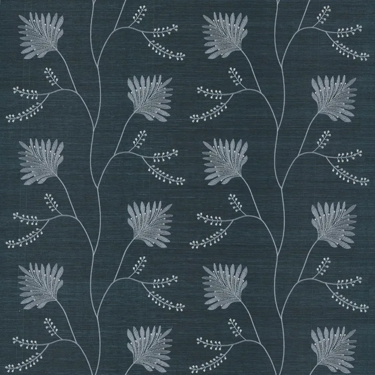Ronald Redding Laelynn wallpaper, color Navy, SKU MX9608