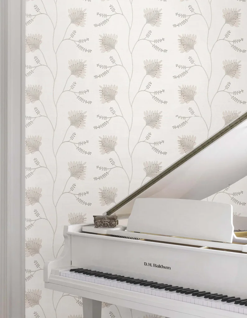 Ronald Redding Laelynn wallpaper, color Pearl, SKU MX9606