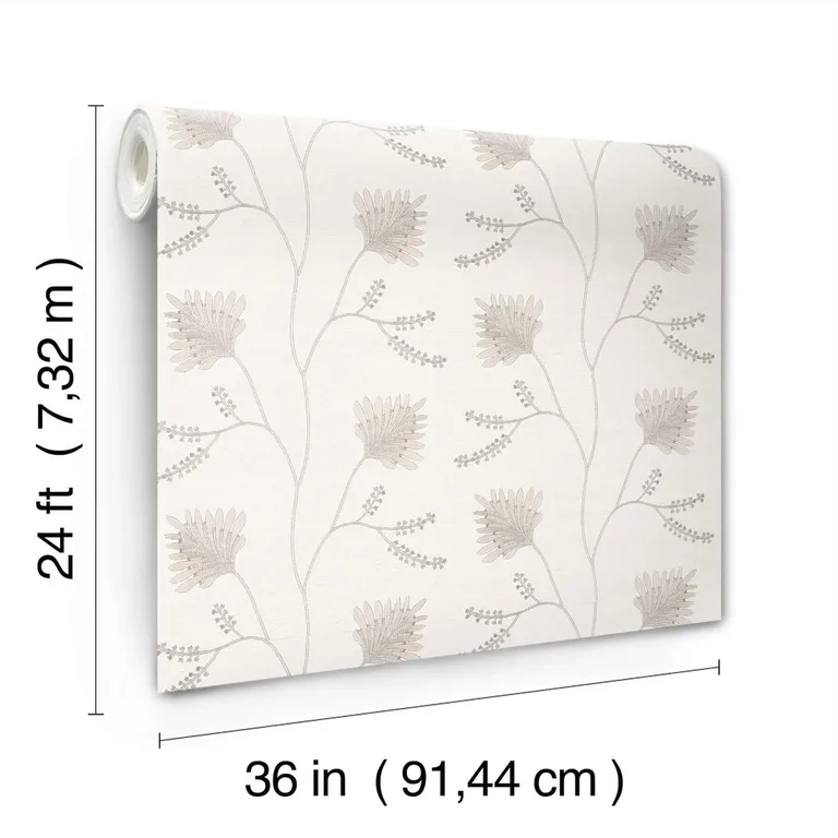 Ronald Redding Laelynn wallpaper, color Pearl, SKU MX9606