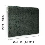 Ronald Redding Leather Lux - Dark Green Wallpaper | Buy Online Ronald Redding Leather Lux wallpaper, color Dark Green, SKU HO2116