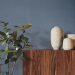Ronald Redding Linen Levels wallpaper, color Indigo, SKU YGL7065
