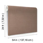 Ronald Redding Linen Levels - Russet Wallpaper | Buy Online Ronald Redding Linen Levels wallpaper, color Russet, SKU GRL88389