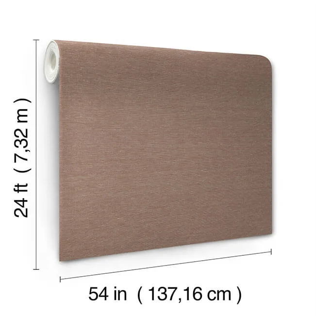 Ronald Redding Linen Levels - Russet Wallpaper | Buy Online Ronald Redding Linen Levels wallpaper, color Russet, SKU GRL88389