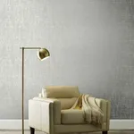 Ronald Redding Liquid Metal - Silver Wallpaper | Buy Online Ronald Redding Liquid Metal wallpaper, color Silver, SKU KT2133