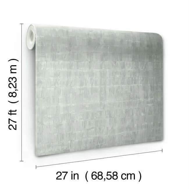Ronald Redding Liquid Metal - Silver Wallpaper | Buy Online Ronald Redding Liquid Metal wallpaper, color Silver, SKU KT2133
