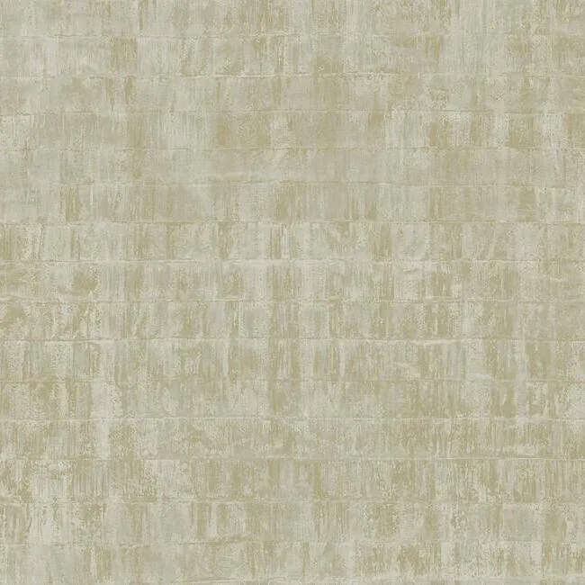 Ronald Redding Liquid Metal wallpaper, color Taupe, SKU KT2132