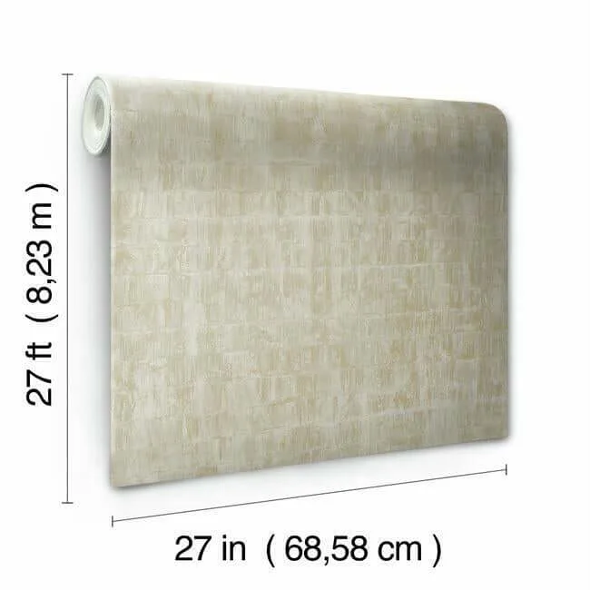Ronald Redding Liquid Metal - Taupe Wallpaper | Buy Online Ronald Redding Liquid Metal wallpaper, color Taupe, SKU KT2132