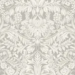 Ronald Redding Lockwood Damask - Grey Wallpaper | Buy Online Ronald Redding Lockwood Damask wallpaper, color Grey, SKU AC9195