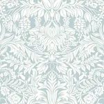 Ronald Redding Lockwood Damask - Light Blue Wallpaper | Buy Online Ronald Redding Lockwood Damask wallpaper, color Light Blue, SKU AC9192