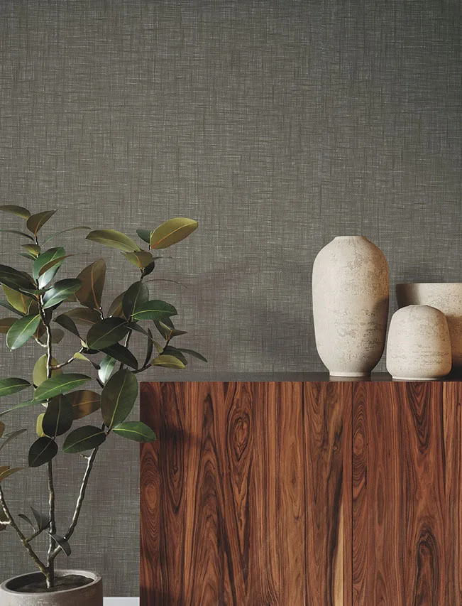 Ronald Redding Loft Paperweave wallpaper, color Portabella, SKU YGL7041