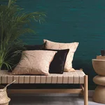 Ronald Redding Lotus Leaf wallpaper, color Turquoise, SKU MY9280GV