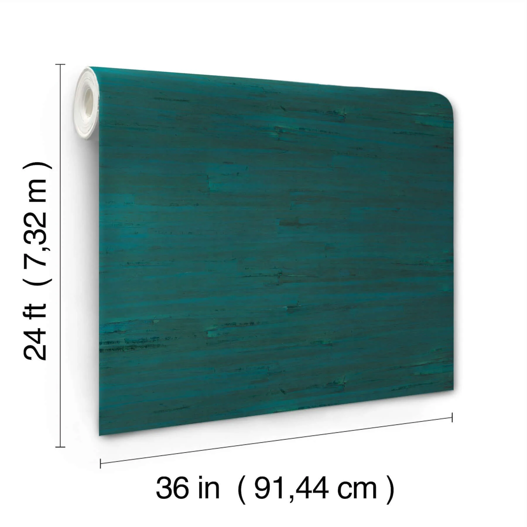 Ronald Redding Lotus Leaf wallpaper, color Turquoise, SKU MY9280GV