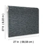 Ronald Redding Lotus Weave - Navy Wallpaper | Buy Online Ronald Redding Lotus Weave wallpaper, color Navy, SKU ZA8042