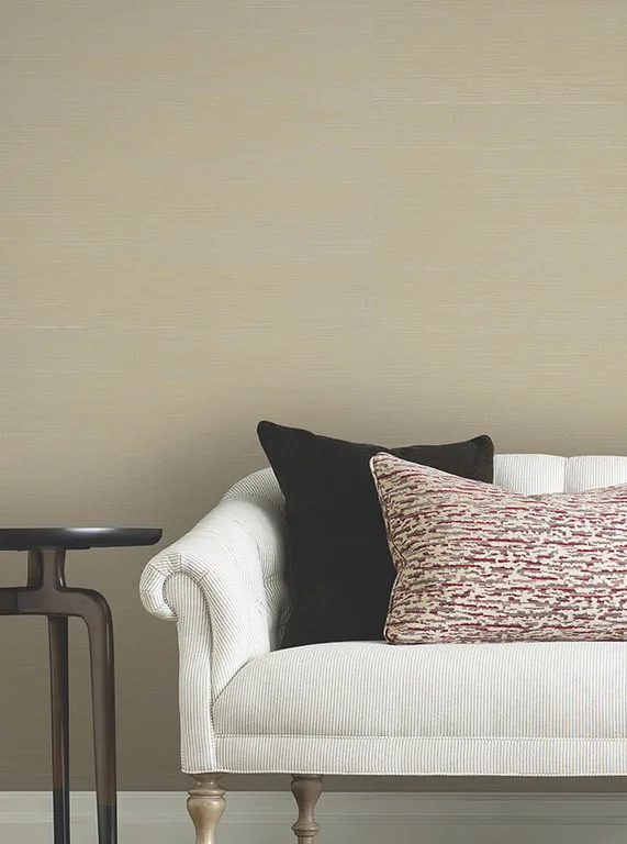 Ronald Redding Maguey Sisal wallpaper, color Almond, SKU GV0105NW