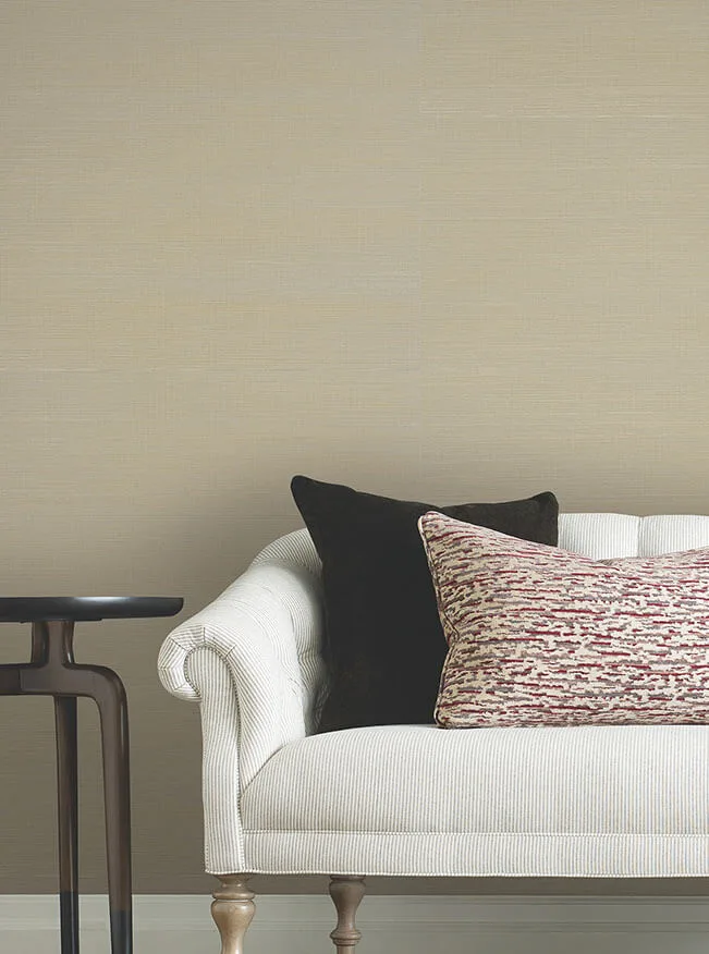 Ronald Redding Maguey Sisal wallpaper, color Almond, SKU GV0105NW