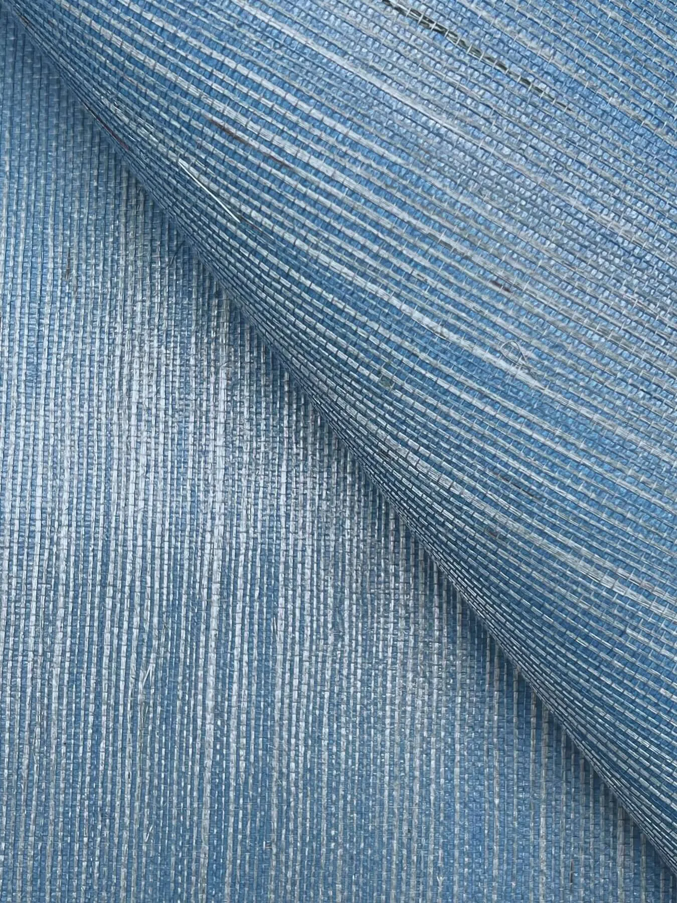 Ronald Redding Maguey Sisal wallpaper, color Azure, SKU GV0162NW