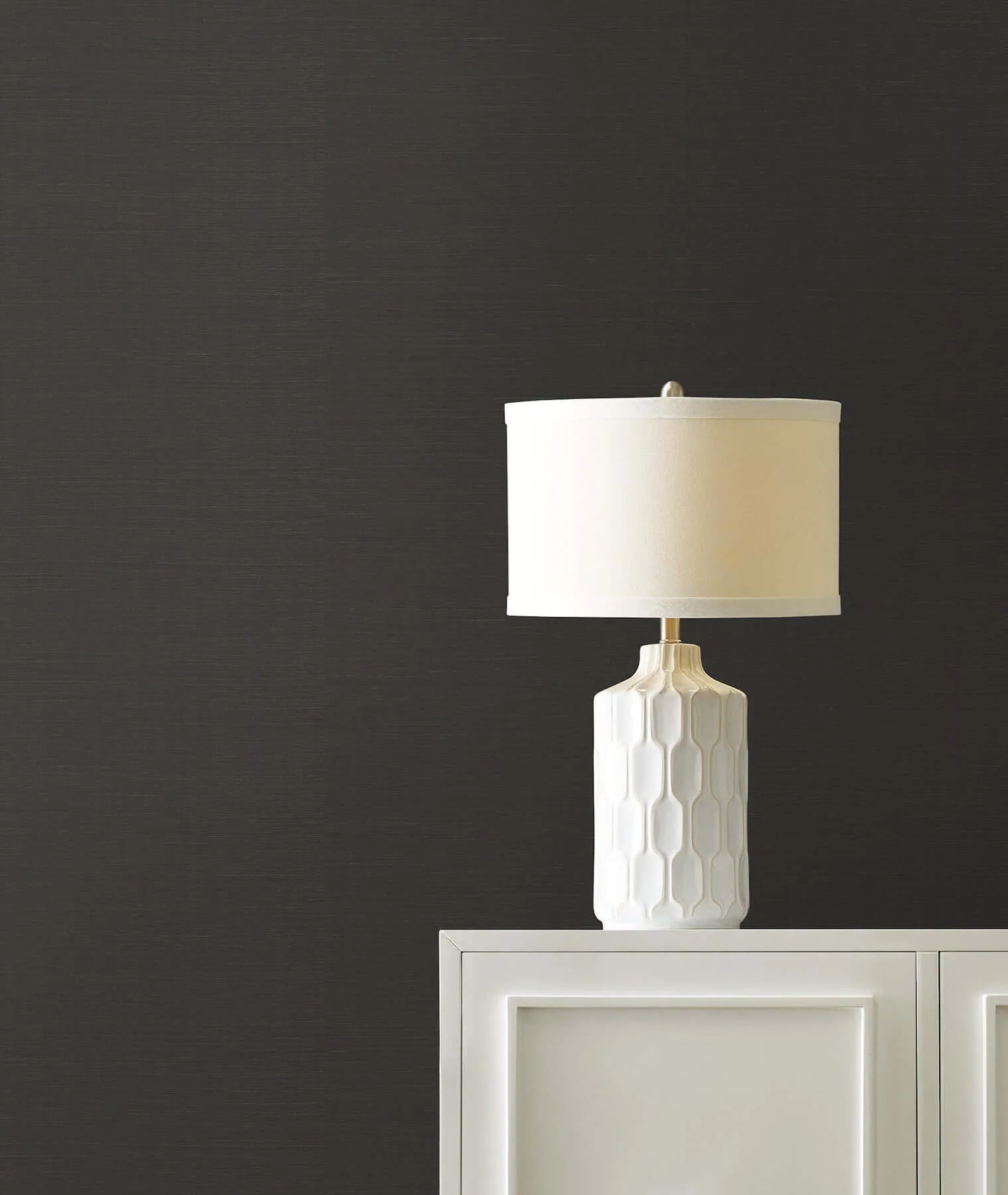 Ronald Redding Maguey Sisal - Black Wallpaper | Buy Online Ronald Redding Maguey Sisal wallpaper, color Black, SKU AB2195NW