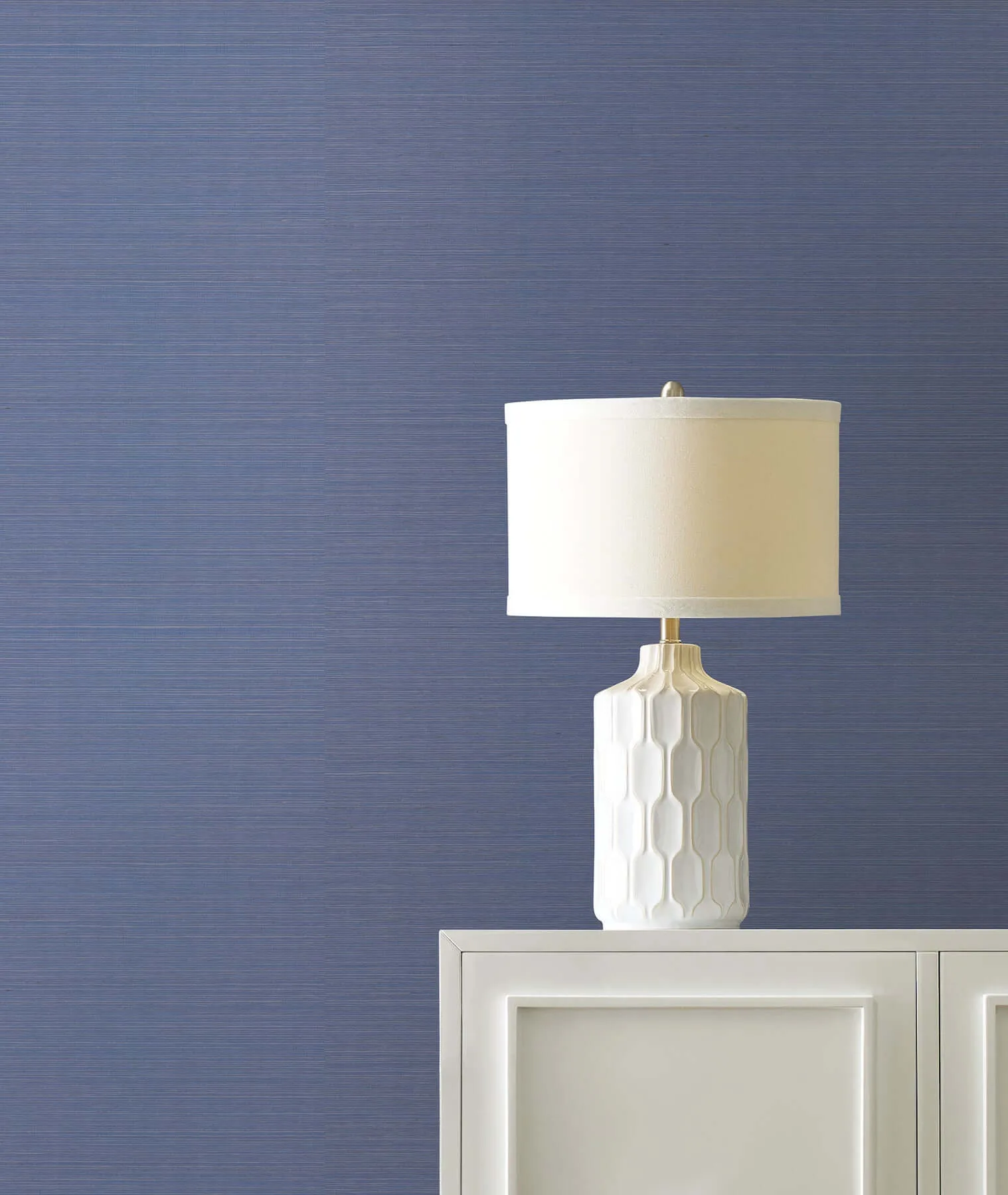 Ronald Redding Maguey Sisal - Bluebell Wallpaper | Buy Online Ronald Redding Maguey Sisal wallpaper, color Bluebell, SKU GV0161NW