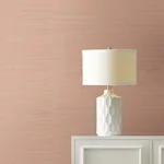 Ronald Redding Maguey Sisal wallpaper, color Blush, SKU BL1823NW