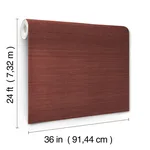 Ronald Redding Maguey Sisal - Boston Brick Wallpaper | Buy Online Ronald Redding Maguey Sisal wallpaper, color Boston Brick, SKU GRL88462