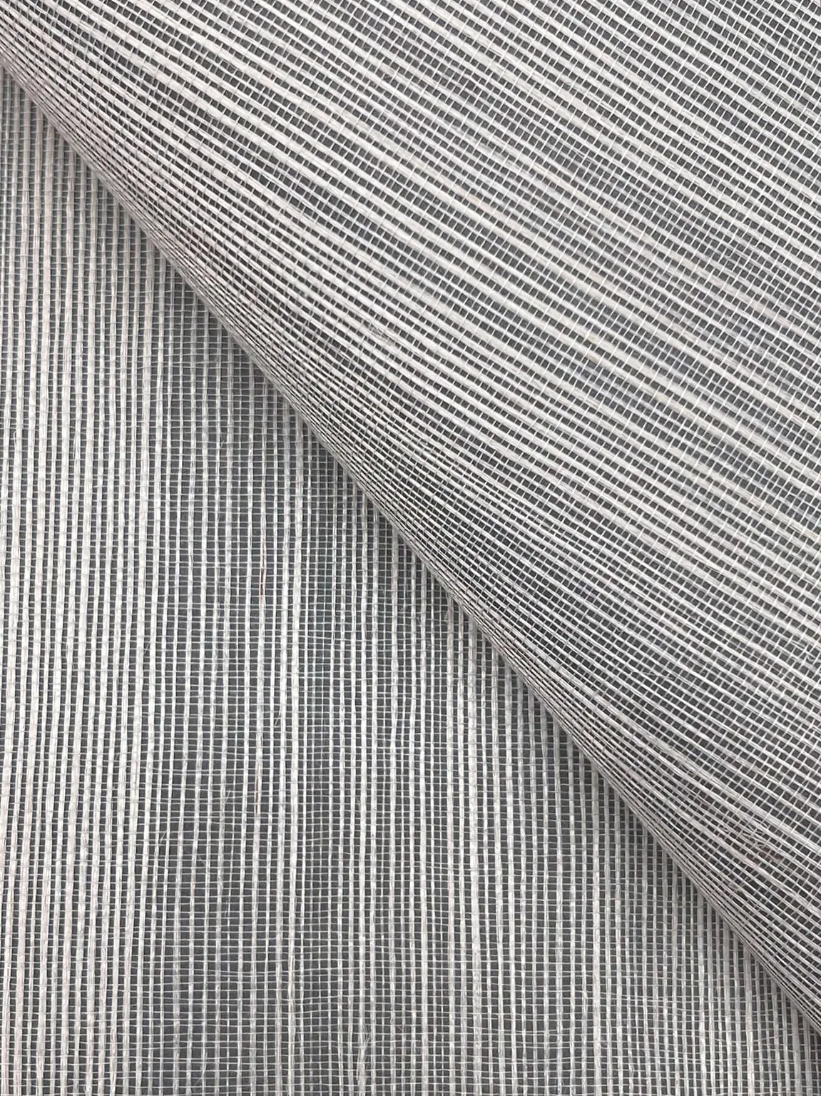 Ronald Redding Maguey Sisal wallpaper, color Charcoal, SKU GR1044NW