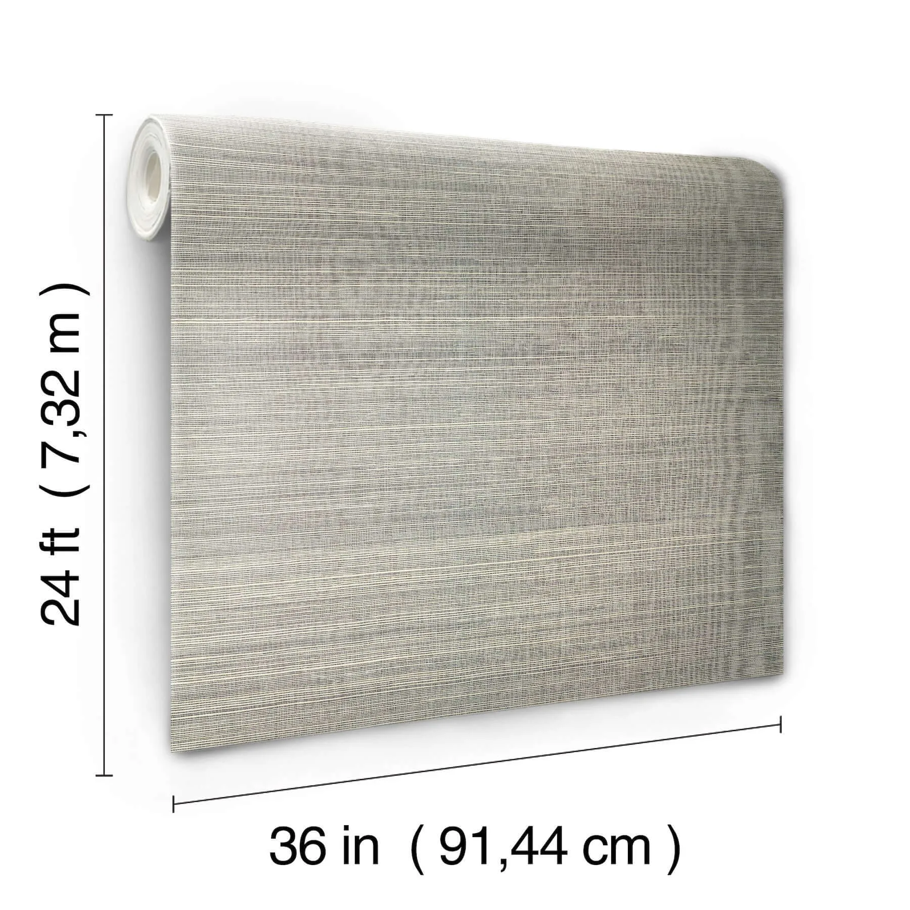 Ronald Redding Maguey Sisal - Charcoal Wallpaper | Buy Online Ronald Redding Maguey Sisal wallpaper, color Charcoal, SKU GR1044NW