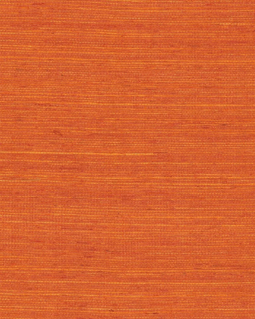 Ronald Redding Maguey Sisal wallpaper, color Clementine, SKU GV0140NW