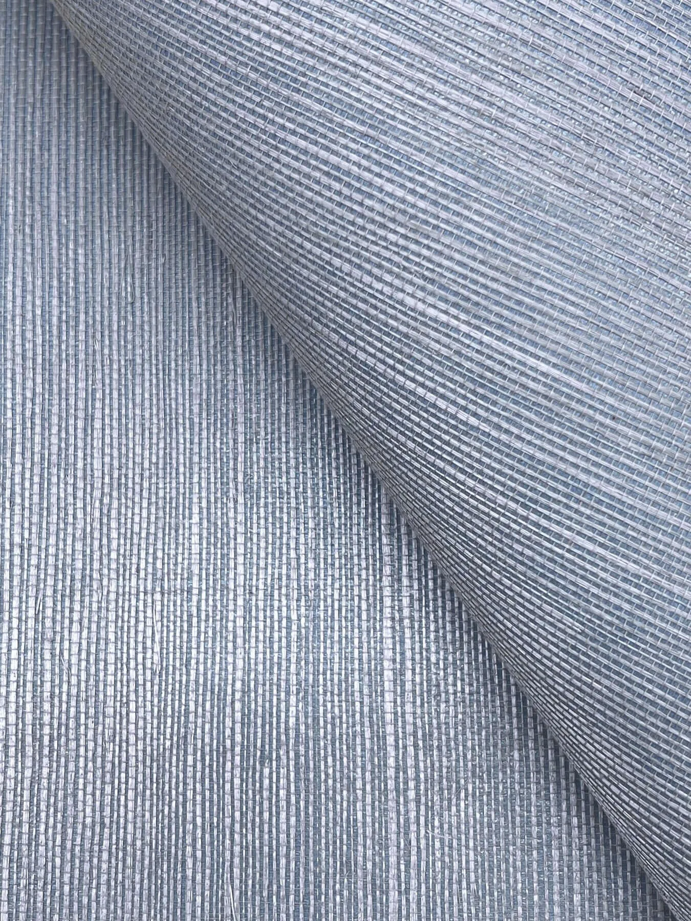 Ronald Redding Maguey Sisal wallpaper, color Cornflower, SKU GV0160NW