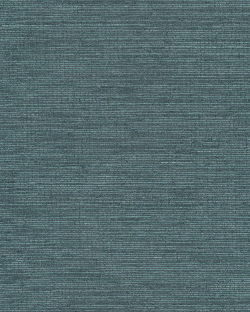 Ronald Redding Maguey Sisal wallpaper, color Dark Teal, SKU CL1029NW