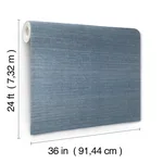 Ronald Redding Maguey Sisal - Denim Wallpaper | Buy Online Ronald Redding Maguey Sisal wallpaper, color Denim, SKU GV0163NW
