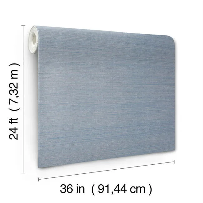 Ronald Redding Maguey Sisal wallpaper, color Dusty Sky, SKU YGL7055
