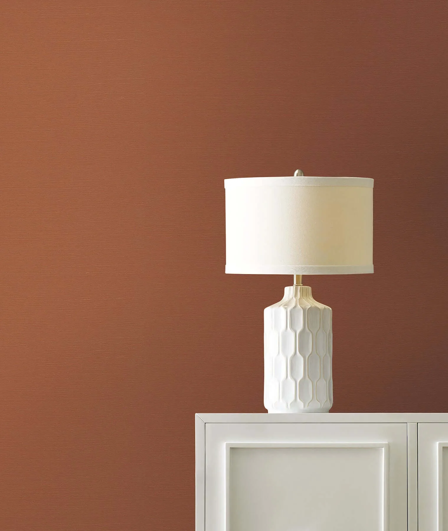 Ronald Redding Maguey Sisal - Ginger Wallpaper | Buy Online Ronald Redding Maguey Sisal wallpaper, color Ginger, SKU GV0130NW