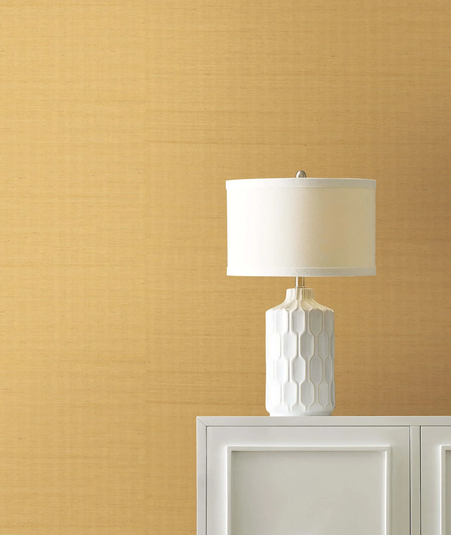 Ronald Redding Maguey Sisal - Gold Wallpaper | Buy Online Ronald Redding Maguey Sisal wallpaper, color Gold, SKU GV0114NW