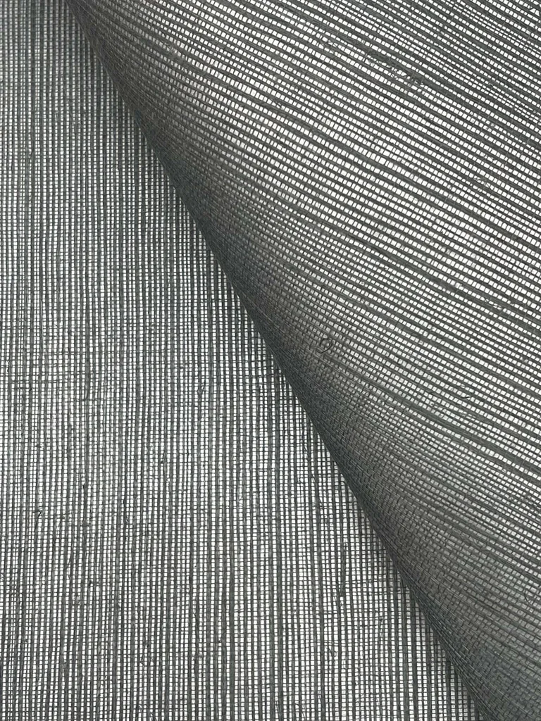 Ronald Redding Maguey Sisal wallpaper, color Graphite, SKU GV0170NW