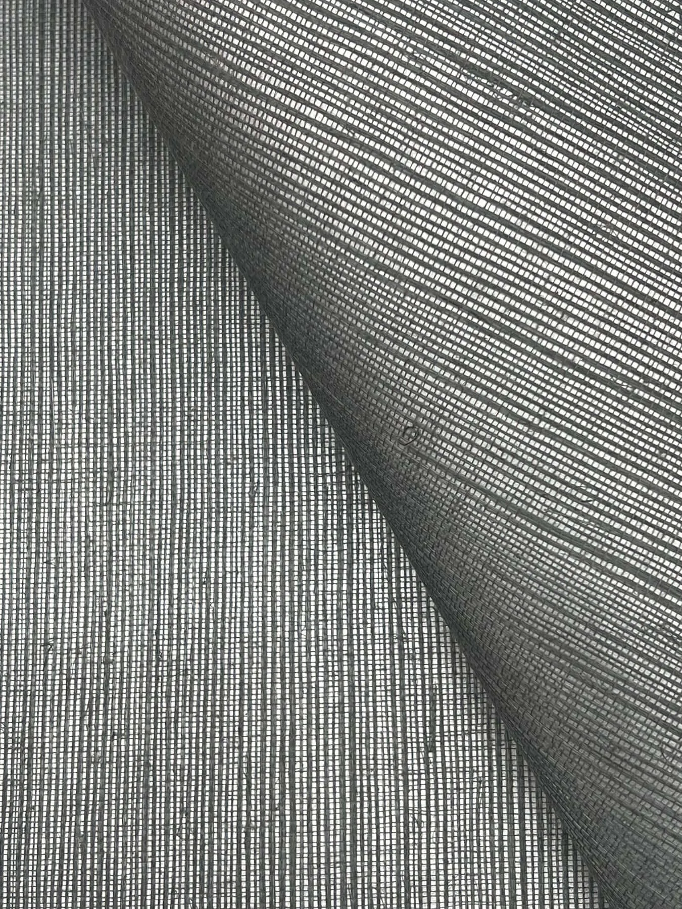 Ronald Redding Maguey Sisal wallpaper, color Graphite, SKU GV0170NW