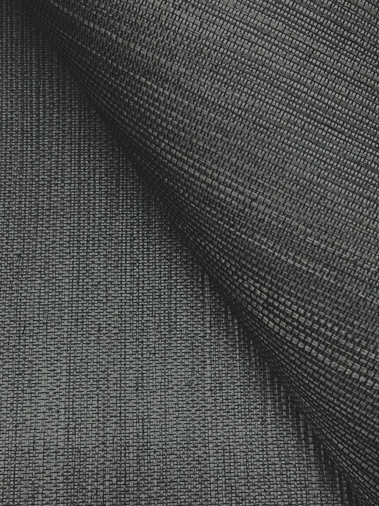Ronald Redding Maguey Sisal wallpaper, color Gunmetal, SKU GV0172NW