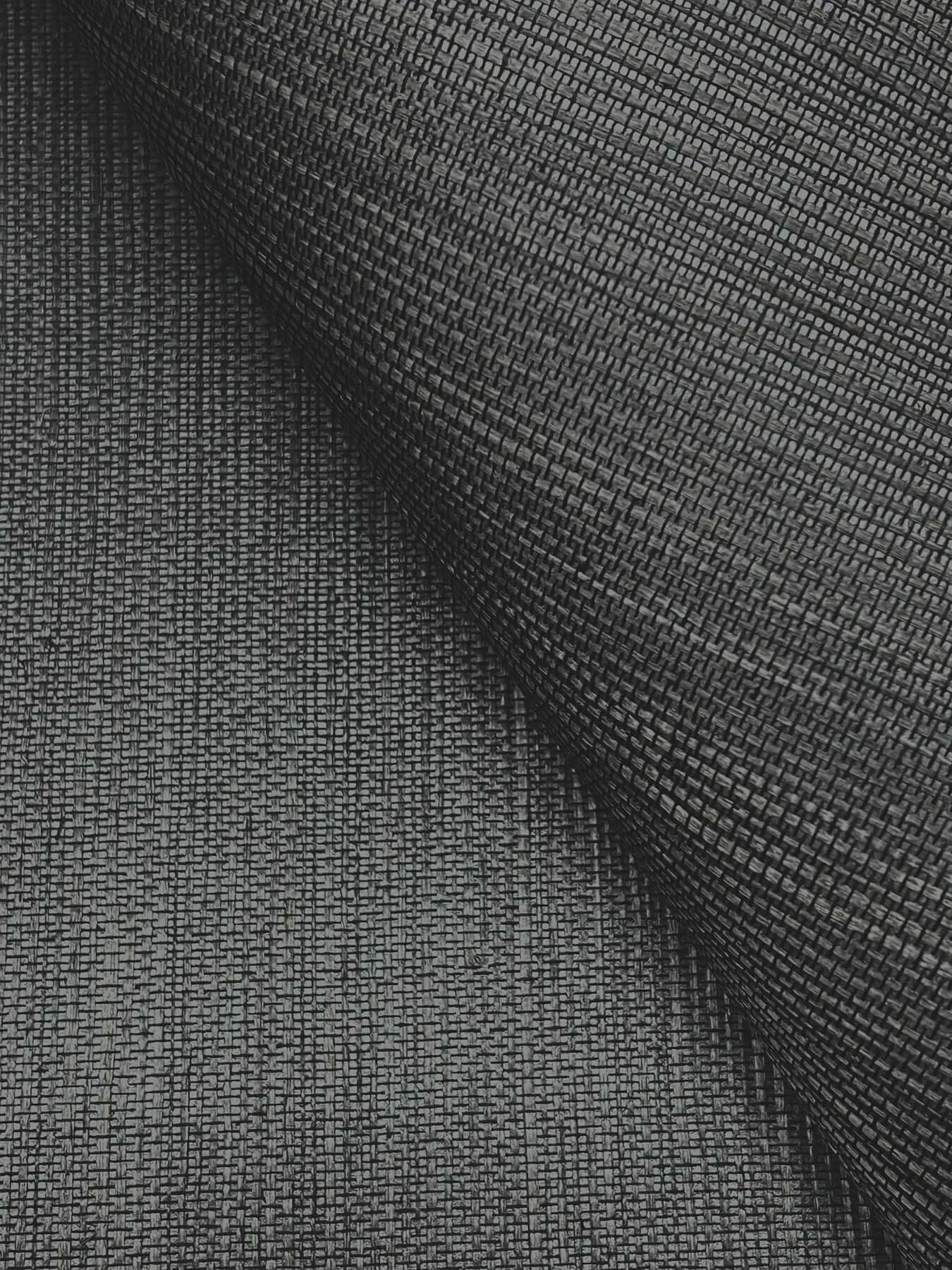 Ronald Redding Maguey Sisal wallpaper, color Gunmetal, SKU GV0172NW