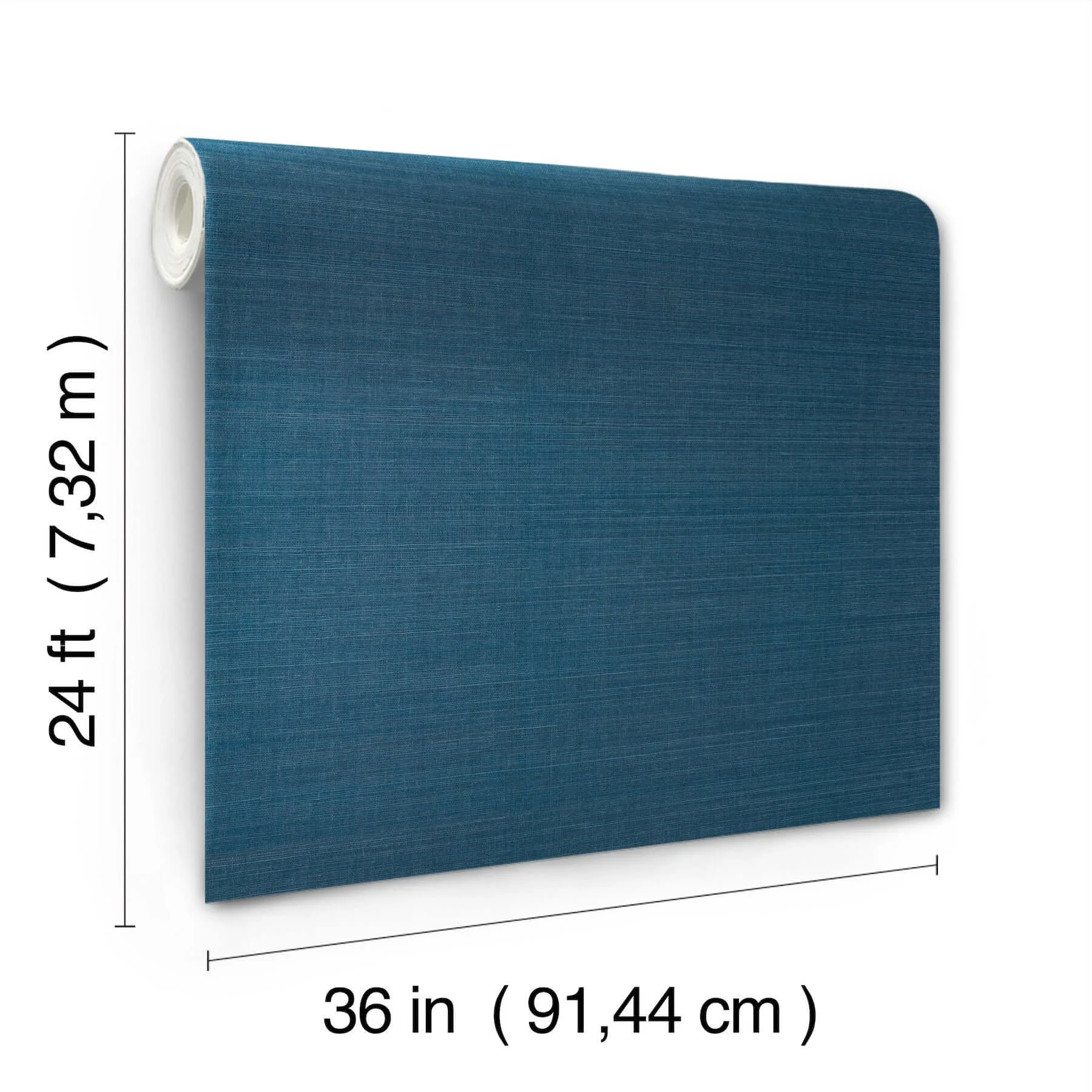 Ronald Redding Maguey Sisal wallpaper, color Indigo, SKU GV0165NW