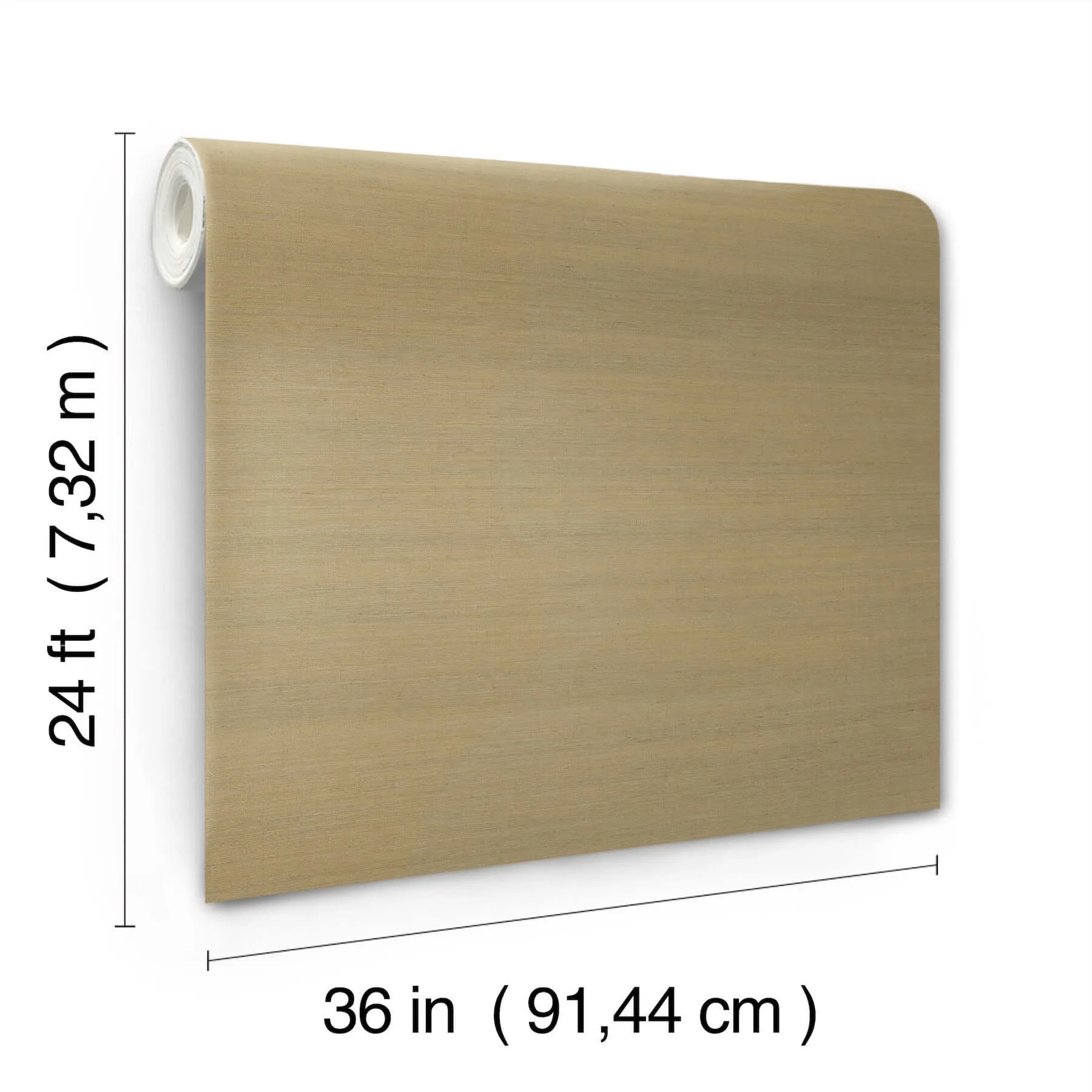 Ronald Redding Maguey Sisal wallpaper, color Khaki, SKU GV0107NW