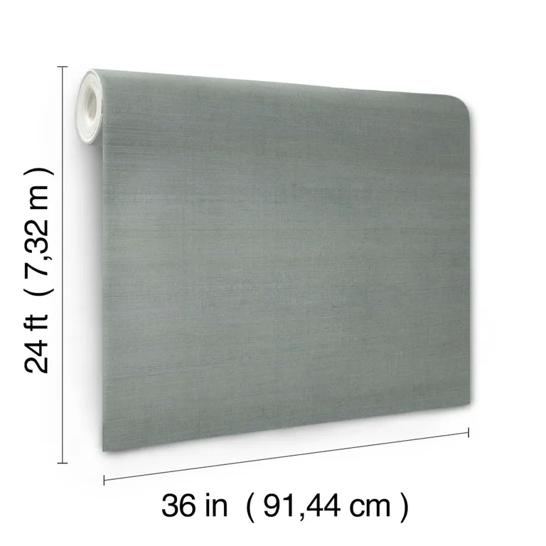 Ronald Redding Maguey Sisal wallpaper, color Mineral, SKU GV0169NW