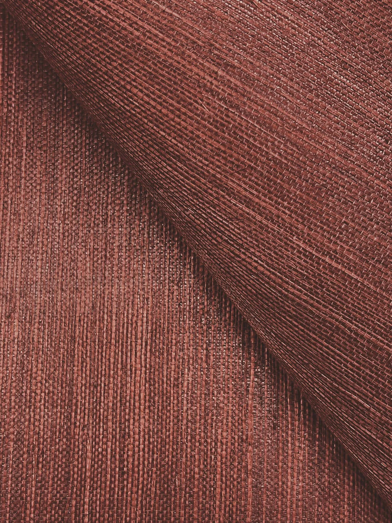 Ronald Redding Maguey Sisal wallpaper, color Mulberry, SKU GV0123NW