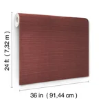 Ronald Redding Maguey Sisal wallpaper, color Mulberry, SKU GV0123NW